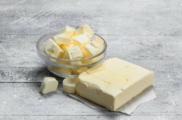 istock Butter in a glass bowl . 1141519228