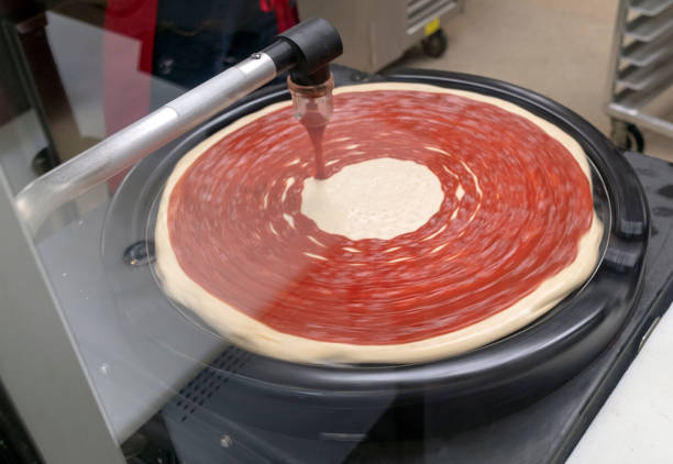 Maszyna do sosu do pizzy – zdjęcie