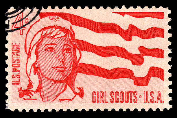 istock USA Postage Stamp Girl Scouts 114153020