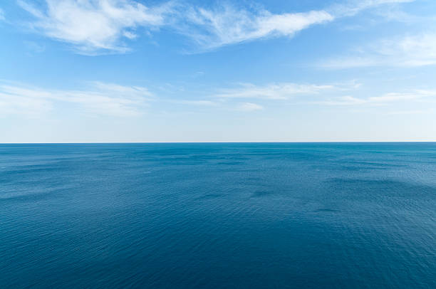 istock View of a beautiful seascape and cloudscape 114153029