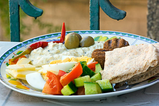 Lebanese mezze, also know as Arabic mezzah or Mediterranean mezzeh