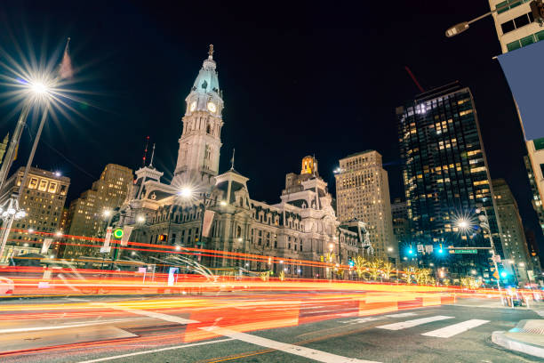 istock Philladelphia City Hall Night 1141532941
