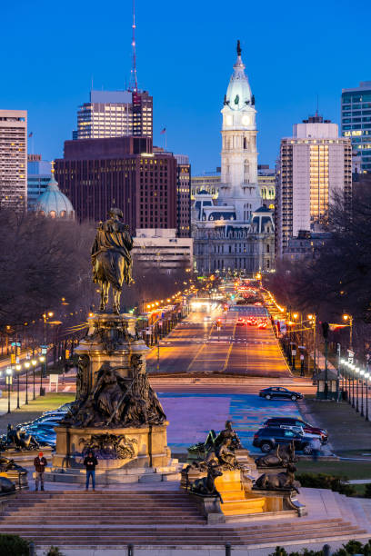 istock Philladelphia City Hall Night 1141532958