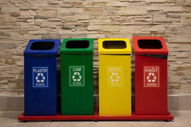 istock Colorful Recycle Bins 1141535931