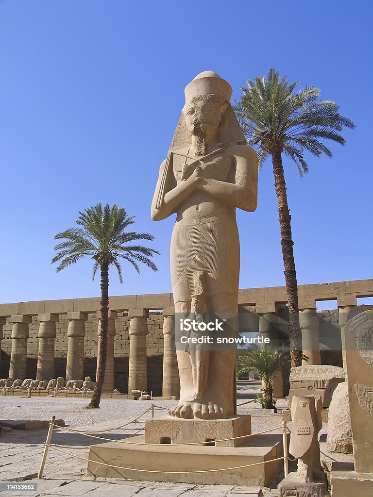 Luxor, Egipt, Rameses II - Zbiór zdjęć royalty-free (Luksor - Teby)