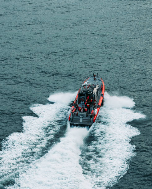 istock Hudson River Rescue Boat New York 1141541097