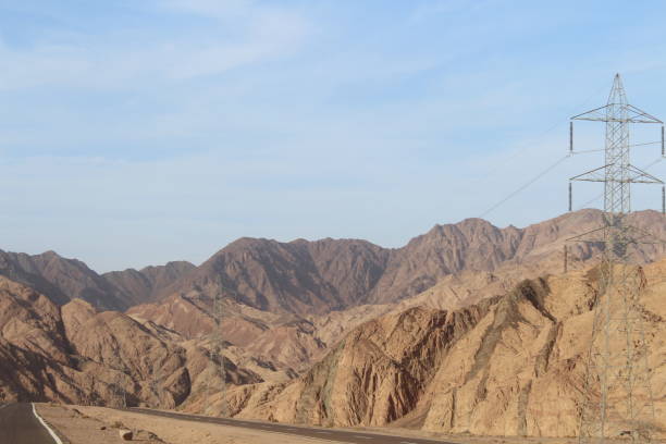 Road to the great mountain