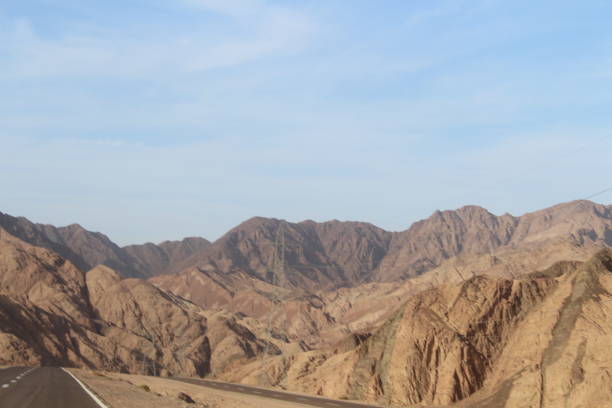 Road to the great mountain