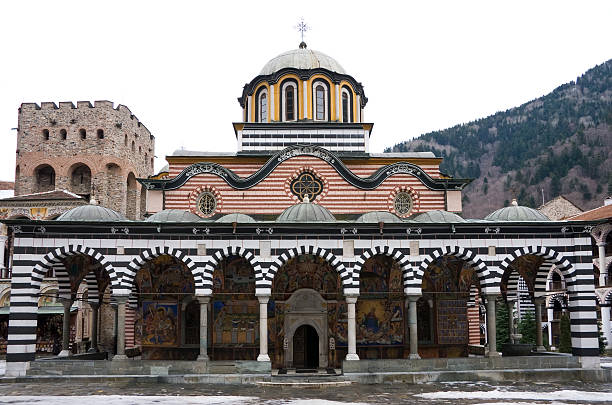 istock Rila Monastery in Bulgaria 114154306