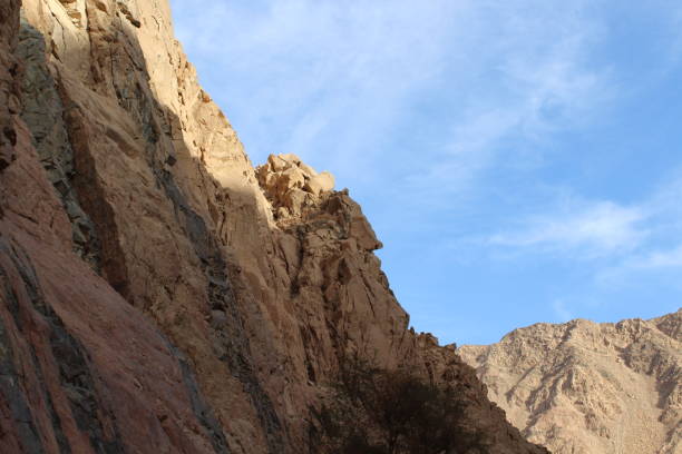 istock Great mountains against the sky in Egypt. 1141543332