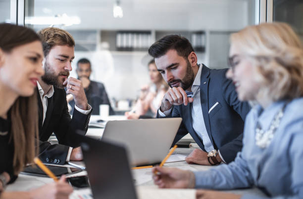 istock Business People Discussing in The Office 1141544987