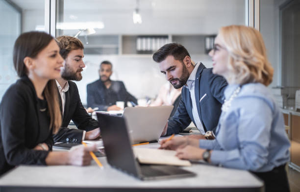 istock Business People Discussing in The Office 1141545083