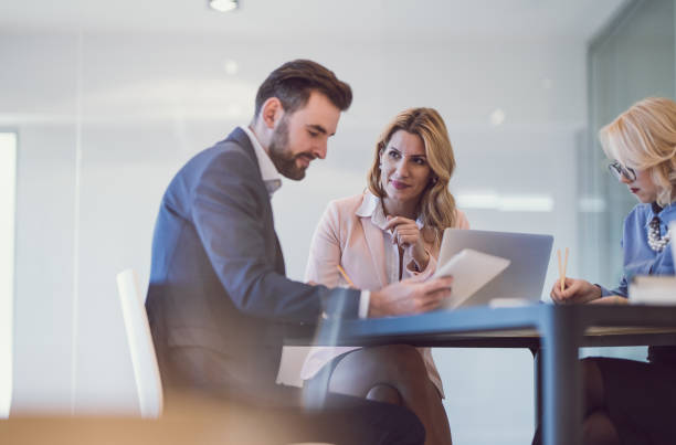 istock Business People Discussing in The Office 1141546242