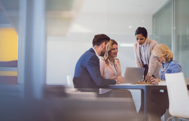 istock Business People Discussing in The Office 1141546281