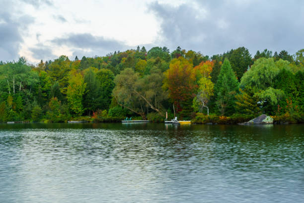 istock Sunrise view of the Lac Rond 1141546537