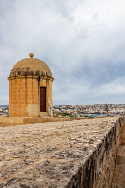istock Hastings Gardens watch tower in Valletta, Malta 1141550569
