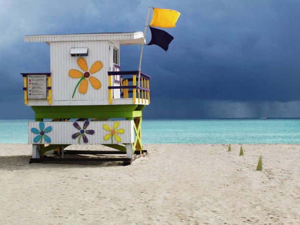 istock Lifeguard Stand South Miami Beach 114155180