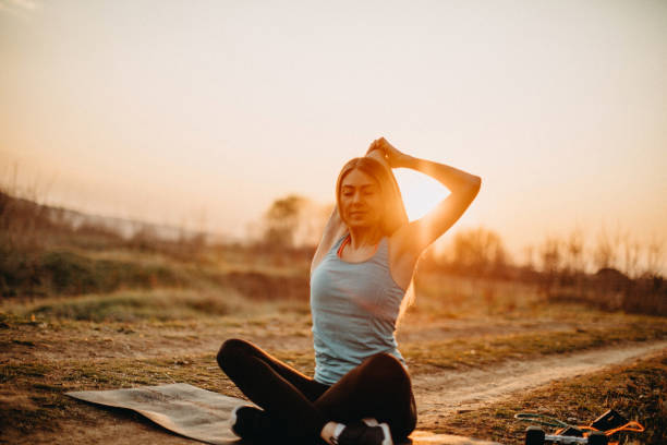 istock Woman relaxing her sole 1141553068