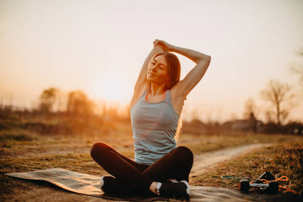 istock Woman relaxing her sole 1141553238