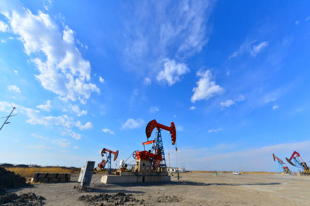 istock The oil pump 1141556363