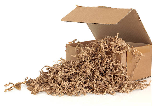 istock Cardboard Box and  Filler 114155673
