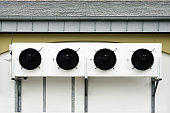 Four Fan Industrial Refrigeration Unit