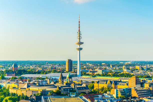 istock Heinirch Herz tower in Hamburg, Germany. 1141560712