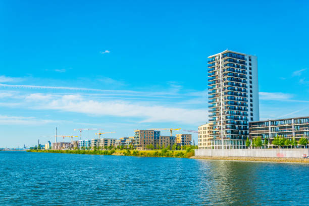 istock New district under construction next to the Weser river in Bremen, Germany. 1141560937