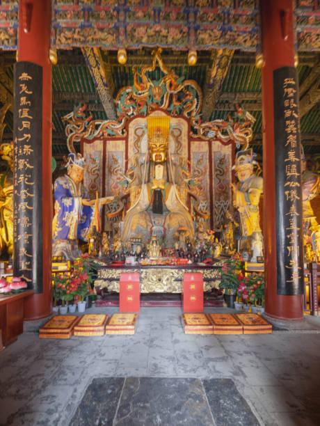 istock Guan Yu Statue at Guanlin Temple. 1141567752