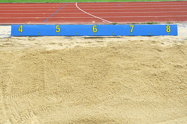 istock Long Jump Landing Area 114156778
