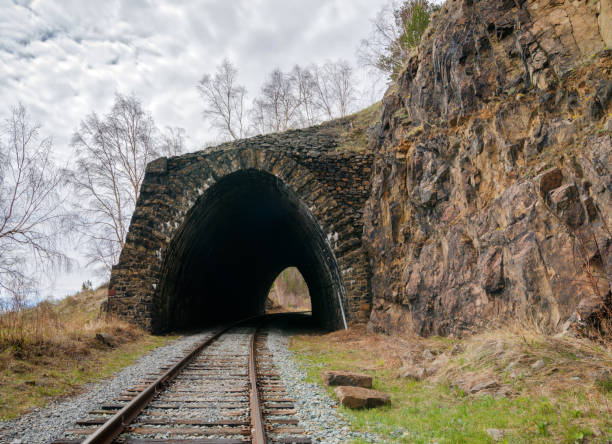 istock Tunnel on Circum-Baikal Railway 1141567863