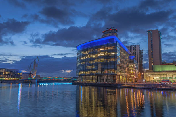 istock Twilight View Over Salford Quays. 1141568624