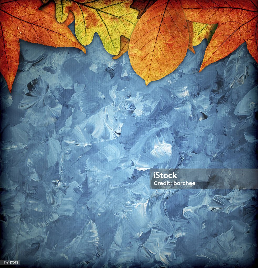 Künstlerische bunte Herbst Hintergrund - Lizenzfrei Abstrakt Stock-Foto