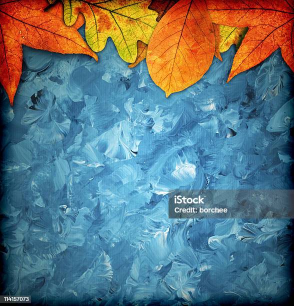 Künstlerische Bunte Herbst Hintergrund Stockfoto und mehr Bilder von Abstrakt - Abstrakt, Ahornblatt, Ausgedörrt