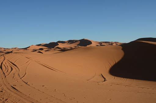 The Sand Dunes Looking Like Desert Of Maspalomas Gran Canaria, Spain