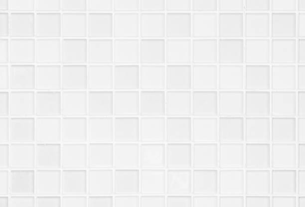 istock White or gray ceramic wall and floor tiles abstract background. Design geometric mosaic texture for the decoration of the bedroom. Simple seamless pattern for backdrop advertising banner poster or web 1141576158