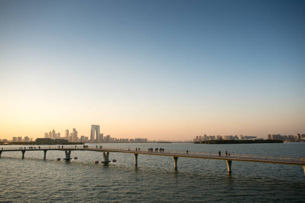 istock Jinji lake landscape in Suzhou 1141581915