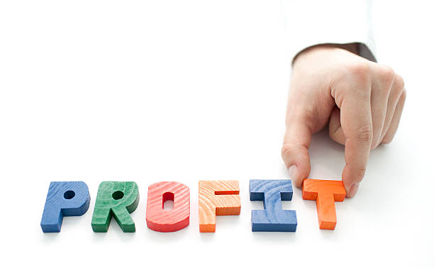 istock Hand and word Profit 114158285