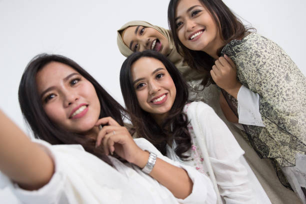 istock Woman model selfie 1141585819