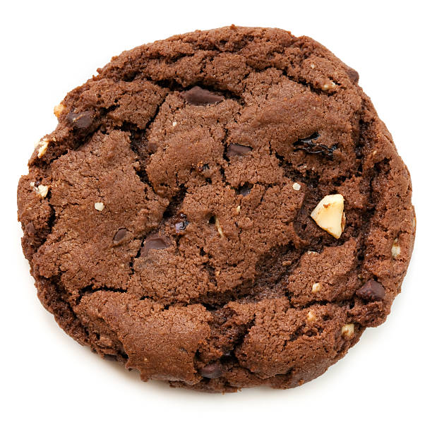 チョコレートファッジクッキー - chocolate chocolate candy dark chocolate directly above ストックフォトと画像