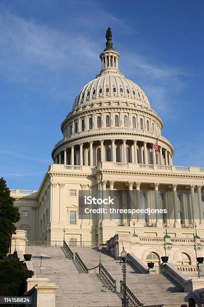 Passaggi Per Gli Stati Uniti Capitol Building - Fotografie stock e altre immagini di Gradino - Gradino, Scalinata, Capitol Building