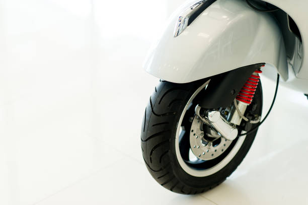 istock Mosai, a two-wheeled car that can take us in various places Driving concept With copy space 1141588509