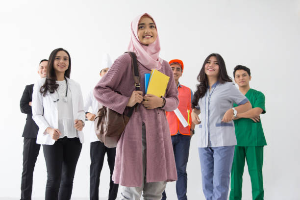 istock Portrait of various professions 1141589620