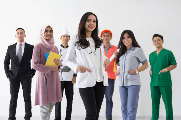 istock Portrait of various professions 1141589641