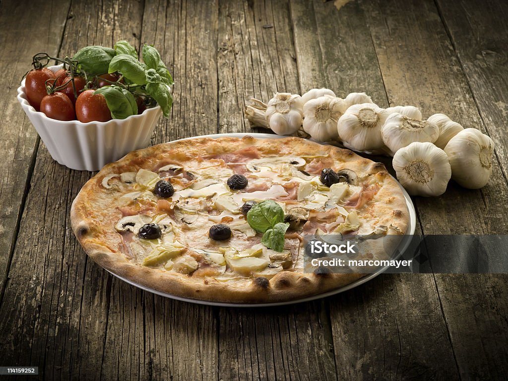 capricious pizza  Pizza Stock Photo