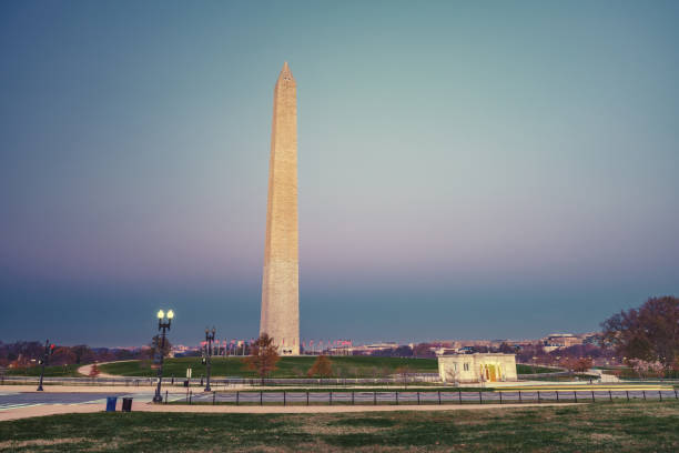 istock Washington Monument an night, USA 1141594097