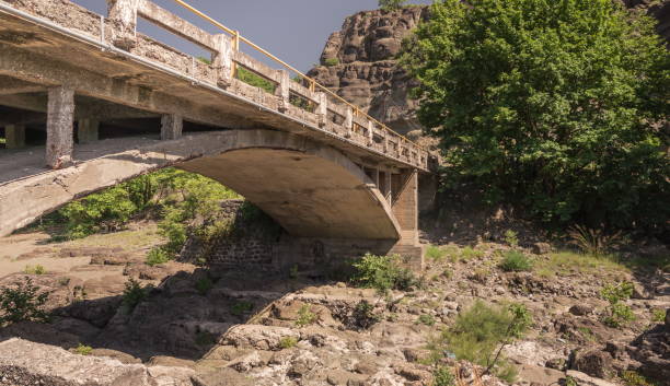 istock Bridge over Veneticos river  in Greece 1141594391