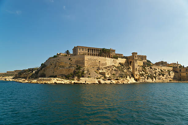 istock Grand harbour bastions. Valetta. Malta 114159504