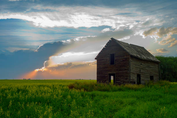 istock Storm Clouds Over the Prairies 1141598841
