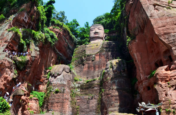 istock The Great Buddha of Leshan, China 1141603397
